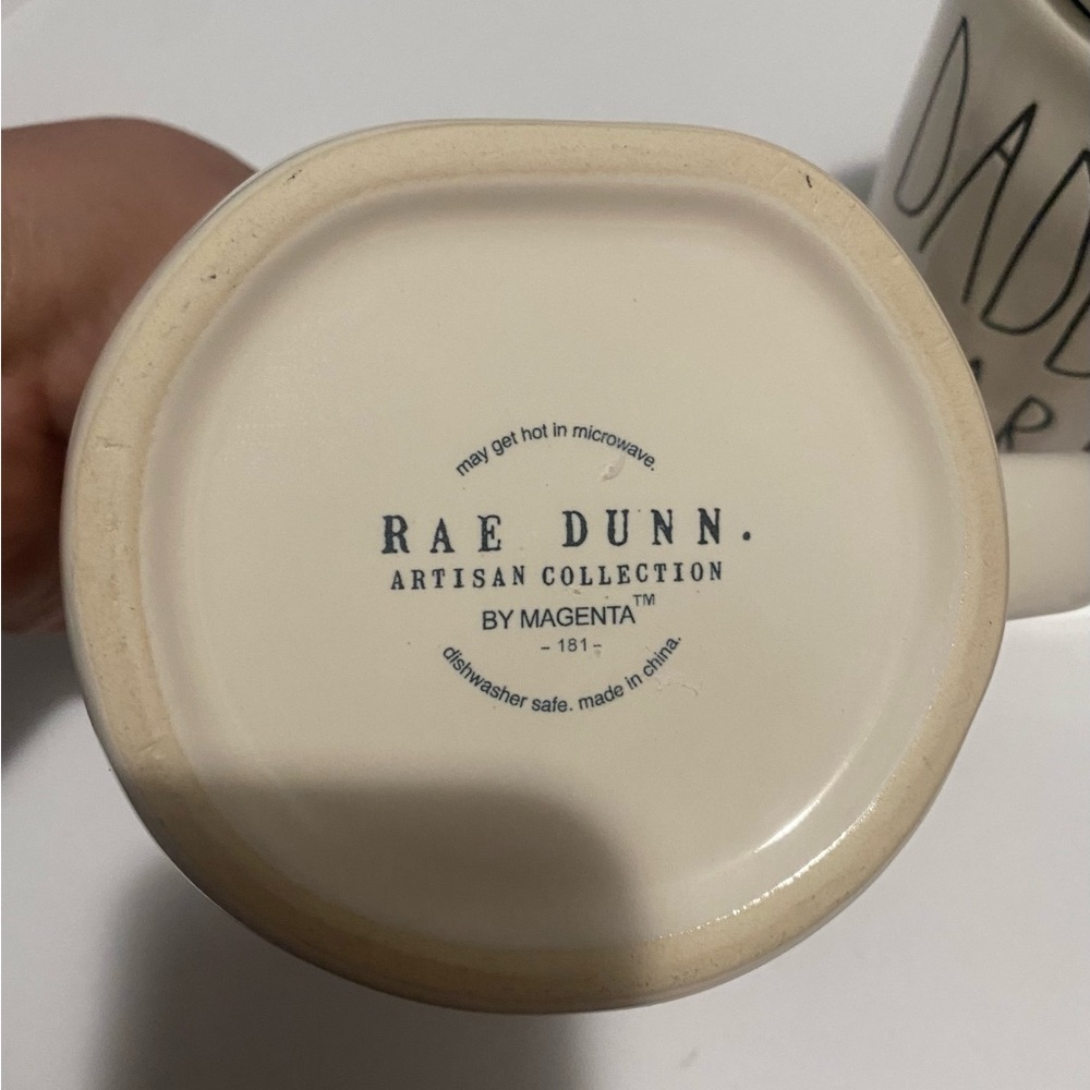 Rae Dunn coffee mugs baby shark mommy shark daddy shark - Picture 3 of 6